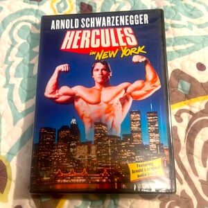 🔥ARNOLD SCHWARZENEGGER "HERCULES IN NEW YORK" BRAND NEW DVD #bodybuilding
